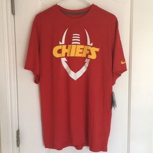 Kansas City Chiefs dri-fit shirt size large